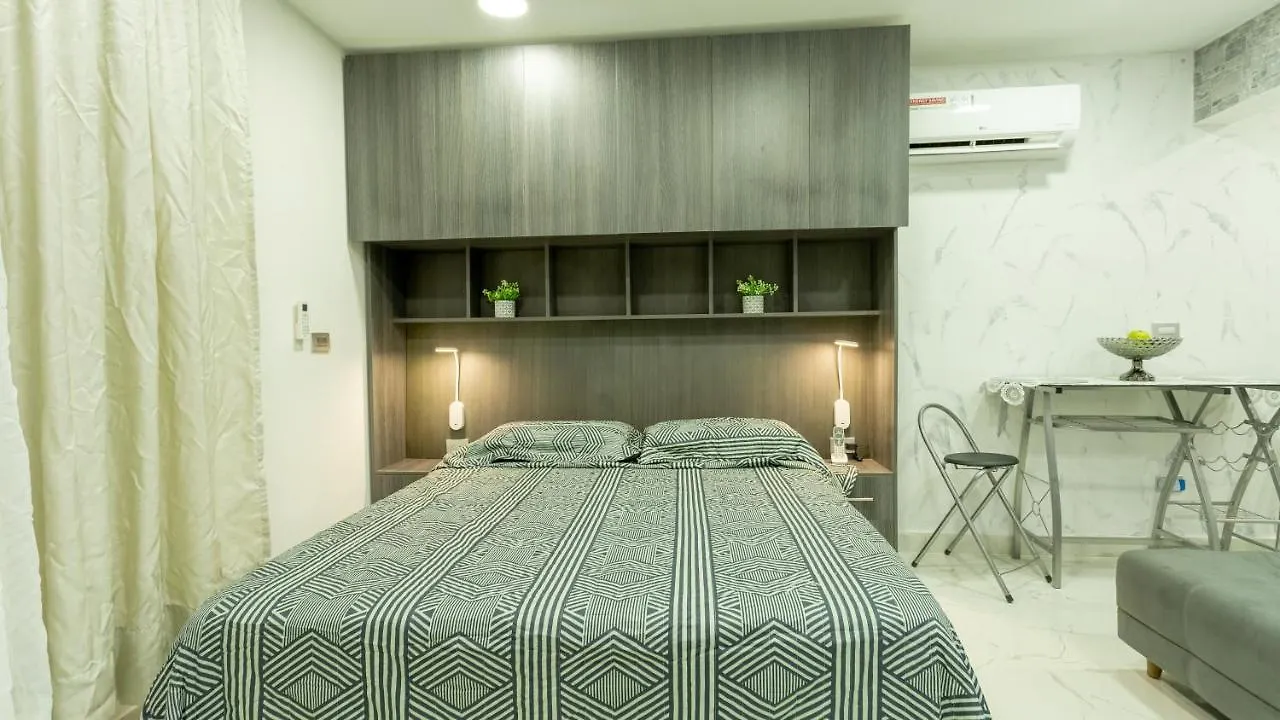 Apartestudio Marinare De 1 Habitacion Con Salida Directa A La Playa M Cartagena