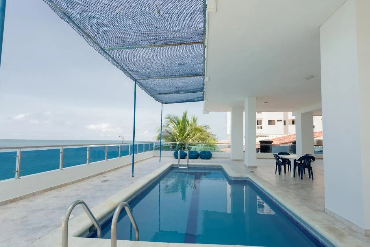 Apartestudio Marinare De 1 Habitacion Con Salida Directa A La Playa M Cartagena Colombia